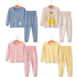 Pyjamas Baby Kids Pyjamas Set Autumn Children Clothing Suit Christmas Sleepwear Boys Cartoon Pyjamas Girls Nightwear Pijamas Infantil 230606