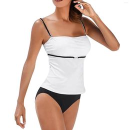 Women's Swimwear Ladies Fashion Sexy Bodybuilding Slim Bikini Spaghetti Straps Adjustable Two Piece Swimsuit