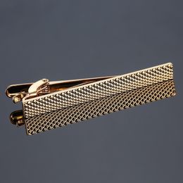 Cuff Links golden Hand engraving Tie Pin Clip Personalise Gift Clasp Bar Fashion stripes Classic For Business Suit 230605