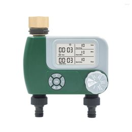Watering Equipments Automatic Timer Irrigation Programmer Garden System Water Sprinkler Digital Hose Faucet With 2 Outlet