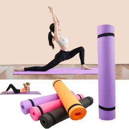 Yoga Mats 61CM For Womenmen Anti Slip EVA Blanket Elasticity Lose Weight Sport Carpet Gymnastic 173 X Fitness Pad 230606