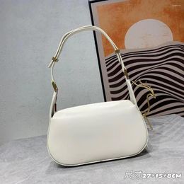 Evening Bags Single Shoulder Diagonal Straddle Bag Show Style Ladies Handbag High-Capacity Genuine Leather Tote 214460