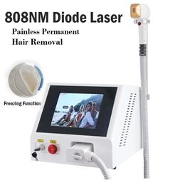 2024 New Portable Cooling Head Diode Laser Hair Removal Machine Platinum Painless Three Wavelengths 808nm 755nm 1064nm