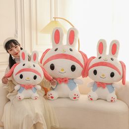 New products cute rabbit ears Melody plush toys sofa throw pillow children's games playmate holiday gifts