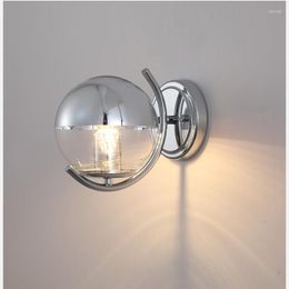 Wall Lamp Antique Vintage Designer Atmosphere Glass Bedroom Bedside