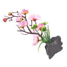 Dinnerware Sets Japanese Hors D'oeuvres Plastic Decor Sushi Restaurant Flower Desktop Ornament Dish Adornment Plate