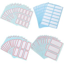 12Pcs/Package Blank Sticker Label White Write for Refillable Bottles Spray Bottle Travel 1HOC