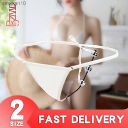 Anal Plug Panty Masturbators Metal Pull Beads Prostate Massager Female Buttplug Underwear Sexy Toys for Women Intimate Products L230518