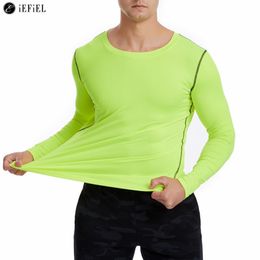 Men's T-Shirts Men's UPF 50 Sun Protection Rash Guard Long Sleeve Swim Shirt Quick Dry Water Sports Surfing Diving Wetsuit Top Swimwear 230607