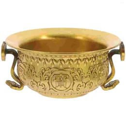 Bowls Treasure Bowl Party Gift Cornucopia Decor Creative Adornment Golden Sacrificial Decorative Home Decoration Exquisite