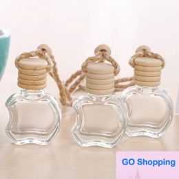 Wholesale Perfume Bottle Pendant Ornament Air Freshener for Essential Oils Diffuser Fragrance Empty Glass Aromatherapy Hanging Auto Ornaments Decor Accessories