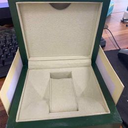 watch box Green Brand Watch Box Original with Cards and Papers Certificates Handbags box for 116610 116660 116710 Watches282K
