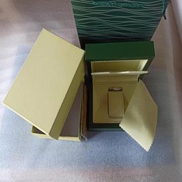 2020 Factory Supplier Green Brand Original Box Papers Gift Watches Boxes Leather Bag Card For 116610 116660 116710 116613 116500 W237s