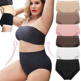 Women's Shapers High Waist Panties For Women M-3XL Control Body Shaper Seamless Plus Size Briefs Sexy Underwear Underpants BuLifter