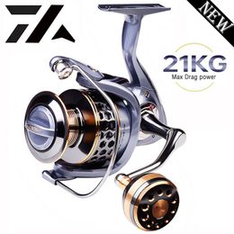 Baitcasting Reels High Quality Max Drag 21KG Spool Fishing Reel Gear 52 1 Ratio Speed Spinning Casting Carp For Saltwater 230606