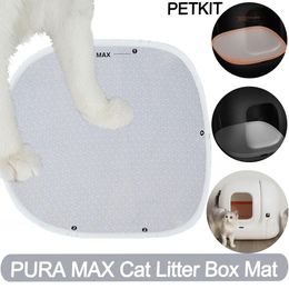 Microphones Petkit Pura Max Sandbox Cat Litter Box Mat Accessories Highperformance Three Prevention Pad is Suitable Cat Toilet Cushion