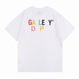 Summer Short Sleeve tshirt With Letters Mens T Shirt Designer cotton dress material Black White Fashion Men Women Tees