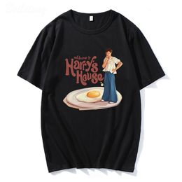 Men's T-Shirts Boy Thinking House T Shirt 100% Cotton Musical Album Cover Breakfast Eggs Print Men/Women Tops Summer Funny Tees Harajuku O-Neck 230606