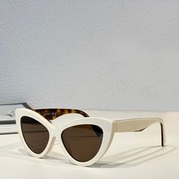 04YS Beige/Brown Cat Eye Sunglasses Women Summer Sunnies gafas de sol Designers Sunglasses Shades Occhiali da sole UV400 Eyewear