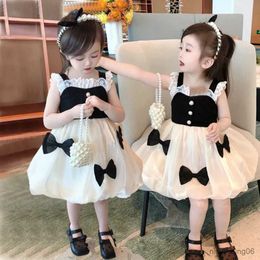 Girl's Dresses 1-6Years Toddler Baby Girl Summer Dress Children Strap Princess Clothing Infant Kids Sleeveless for Girls R230607