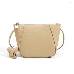 Evening Bags MS Small Woman Leather Pouch Luxury Cow Shoulder Cross Body Handbag Summer Cute Mini Tote Purses 2023