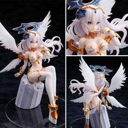 23cm Japanese Anime Noire Hyperdimension Neptunia Black Heart Noire PVC Action Figures Collection Model Toys For Doll Gift L230522