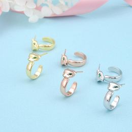 Stud Earrings Sterling Silver 925 Nude Leopard Classic Precision Fashion Exquisite Women's Birthday Holiday Jewellery Gifts