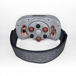 Slimming Belt Heating Electric Waist Abdominal Massager Natural Bianstone Kneading Instrument Massage 230606