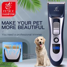 Trimmers Electric Pet Clipper Dog Hair Clipper For Dogs USB Reachageable Trimmer Haircut Cat Hair Cutting Remover Machine Grooming Kit