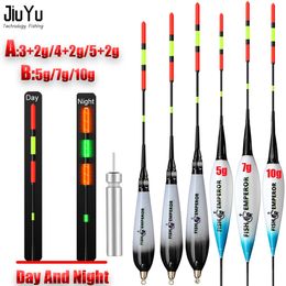 Fishing Accessories LED Electronic Float 5g 7g 10g 32g 42g 52g Free Cr425 Battery Light Stick Night High Visibility Selling 230606