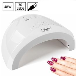 Nail Dryers 48W Uv Led Nail Lamp 30LEDS Lamp for Manicure Accessories Nails accessories and Tools Nail Polish Dryer Drying Equipment All Gel 230606