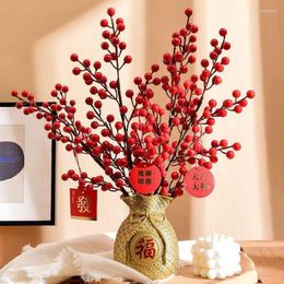 Decorative Flowers Chinese Style Wealthy Money Bag Simulation Flower Ornament Living Room Year Decoration Wedding Arrangement Art