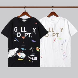 G ALLERY D EPT Designer T-shirts Printed Fashion man GALLE T-shirt Cotton Casual Tees Short Sleeve Luxury Hip Hop Streetwear T-Shirts SIZE S-XxL 8330