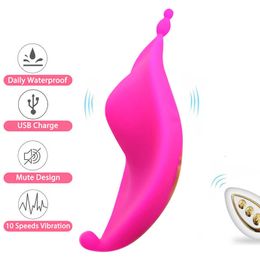 Bluetooth App Smart Vibrator Wearable Vibrating Panty Sex Toy Wireless Control Candy Clitoral Massage Woman's Stimulator