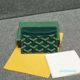 2023 mini card holder wallet designer wallet purses luxury short wallets leather holders multiple Colours Woman Men