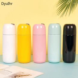 Water Bottles 400ml Insulation CupStainless Steel Pure Color Portable Cup Outdoor CupModern Simple Pot Gift DyuIhr