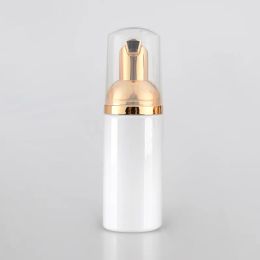 50ml All-match Plastic Foaming Empty Foamer Facial Cleaner Bottle with Gold Pump Hand Wash Soap Mousse Dispenser Foam Bottle BPA Free