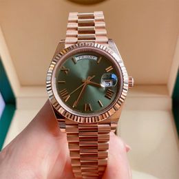 Designer Date watch mens With diamond 2813 mechanical watch sapphire 40MM Roman digital waterproof 50M swimming holiday gift with original box jason 007 watch ST9