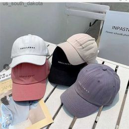 New Cool Women Men Baseball Caps Japanese Style Outdoor Letter Embroidery Lady Male Sun Cap Hat For Women Men Fashion L230523