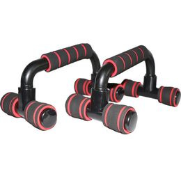 Push-Ups Stands 1pair Fitness I-shaped Push up Bar Stands Handles Hand Sponge Grip Bars Gym Muscle Training Push up Chest Bar Body Building Home 230606