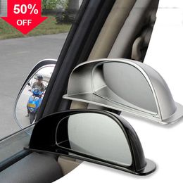 New Car Rear View Mirror Wide Angle Parking Assist System Car Rear View Safety Blind Spot Mirror Is Used To Open The Rear Door