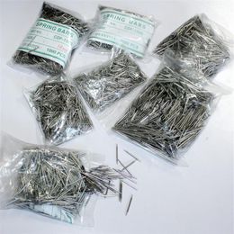 Stainless Steel Watch Band Spring Bars Strap Link Pins Tool Full Size 8 9 10 11 12 13 15 17 18 20 21 22 23 24 25mm 1000pcs set Acc220F