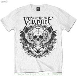 Men Summer T Shirt Bullet For My Valentine Bfmv Mens Xxl T Shirt Tee White Black Eagle Official Tops Youth T Shirt L230520