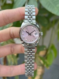 Datejust womens watches high quality iced out watch plated gold silver 31mm 28mm 126300 montre de luxe full automatic bling designer watch waterproof SB030 C23