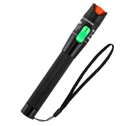 30mW 30KM Visual Fault Locator, Fiber Optic Cable Tester Meter, Red Light Cable Test Equipment for 2.5mm Universal Connector, FC to LC Adapter