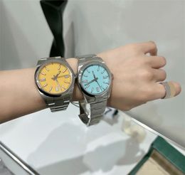 Womens watch black blue designer watches ew factory 124300 street shopping montre femme fashion 41 36mm oyster perpetual fashion watch super luminous xb05 C23