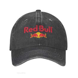 Ball Caps Custom Cotton Red Double-Bull Baseball Cap Sports Men Women's Adjustable Animal Cow Dad Hat Summer