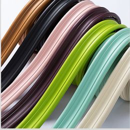 5 Metres NBR Soft Material Wall Trim Line Self-Adhesive Skirting Decor Line Wall Anticollision Moulding Line 3D Wall Sticker