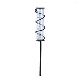 Watering Equipments Spiral Rain Gauge Ground Spike Precipitation Garden Yard Rainfall Gauging Flower Vegetable Plant Planting Tool