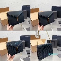 2023-fashion bags designer shoulder bags womens handbag chain bag luxury leather crossbody purse Classic Letter Printing Women Handbags